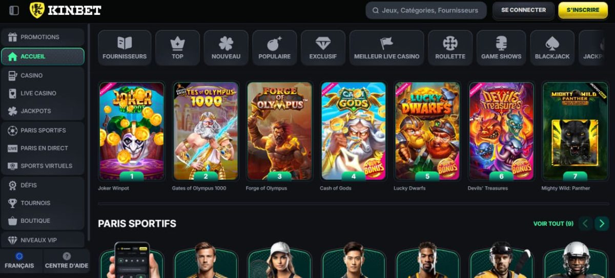 Kinbet Casino image 1